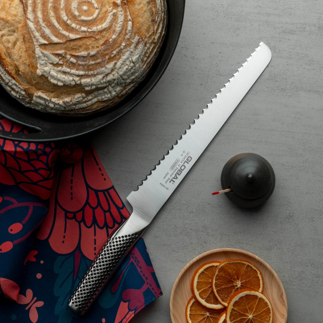 Global brødkniv 22 cm